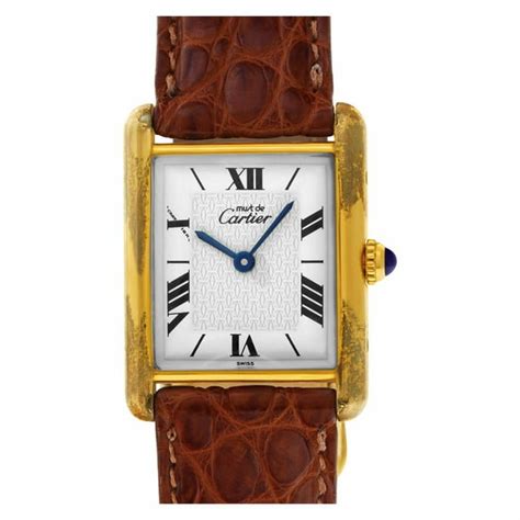 for sale cartier watch|pre owned ladies cartier watches.